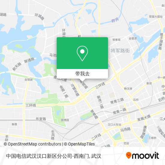 中国电信武汉汉口新区分公司-西南门地图