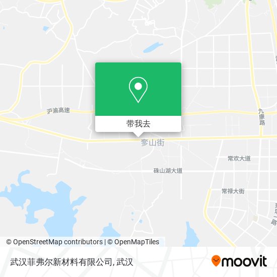 武汉菲弗尔新材料有限公司地图