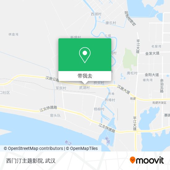 西门汀主题影院地图