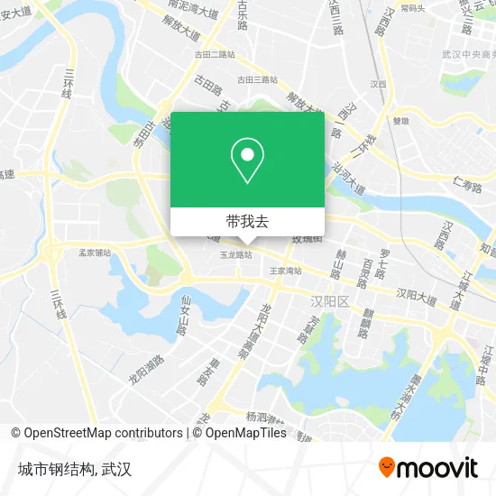 城市钢结构地图