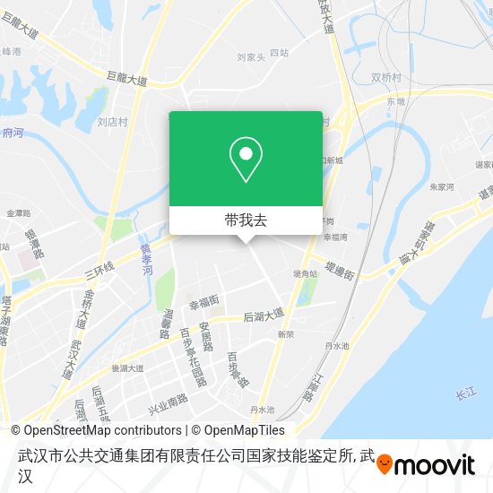 武汉市公共交通集团有限责任公司国家技能鉴定所地图