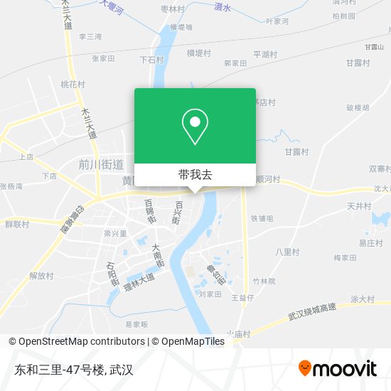 东和三里-47号楼地图