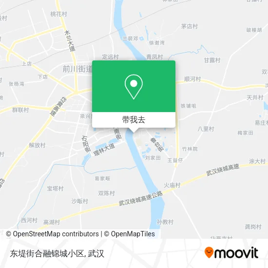 东堤街合融锦城小区地图