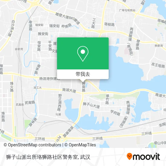 狮子山派出所珞狮路社区警务室地图