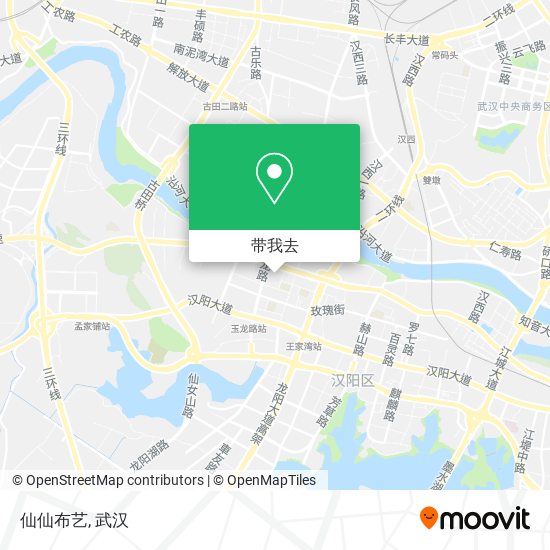 仙仙布艺地图