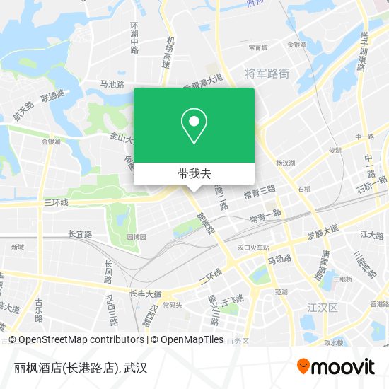 丽枫酒店(长港路店)地图