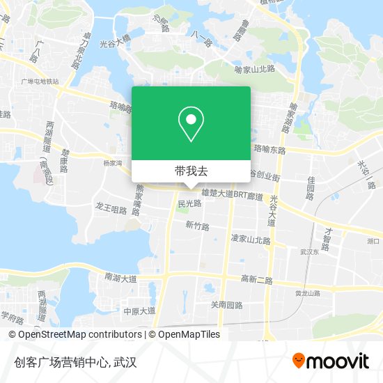 创客广场营销中心地图