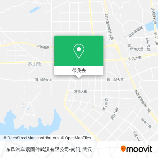东风汽车紧固件武汉有限公司-南门地图