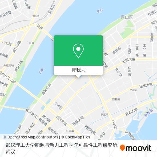 武汉理工大学能源与动力工程学院可靠性工程研究所地图