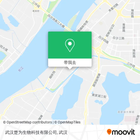 武汉楚为生物科技有限公司地图