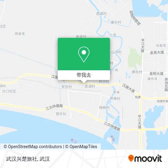 武汉兴楚旅社地图