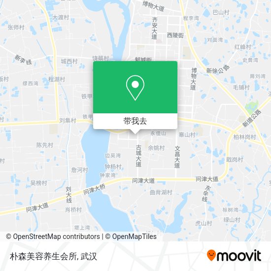 朴森美容养生会所地图