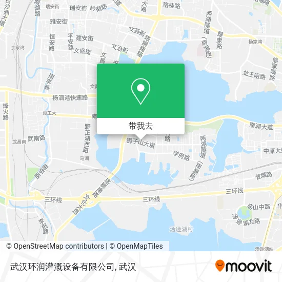 武汉环润灌溉设备有限公司地图