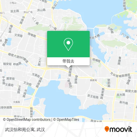 武汉怡和苑公寓地图