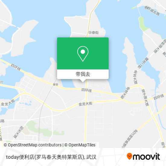 today便利店(罗马春天奥特莱斯店)地图