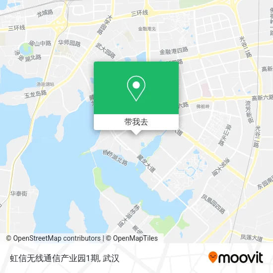虹信无线通信产业园1期地图