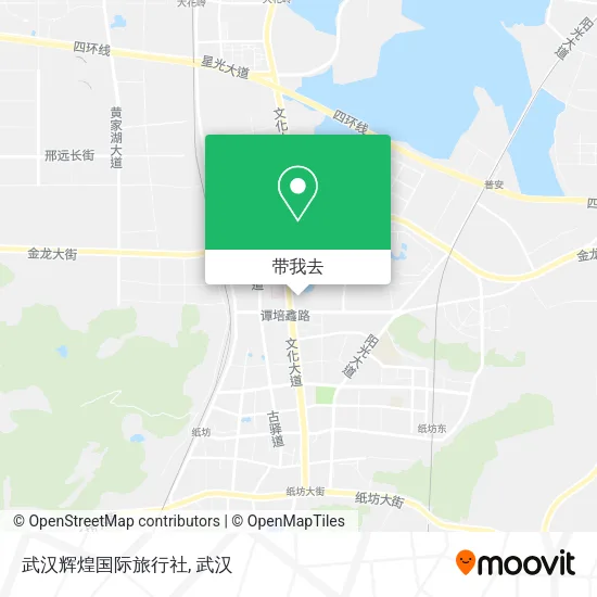 武汉辉煌国际旅行社地图