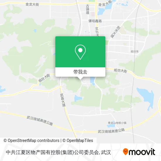 中共江夏区物产国有控股(集团)公司委员会地图
