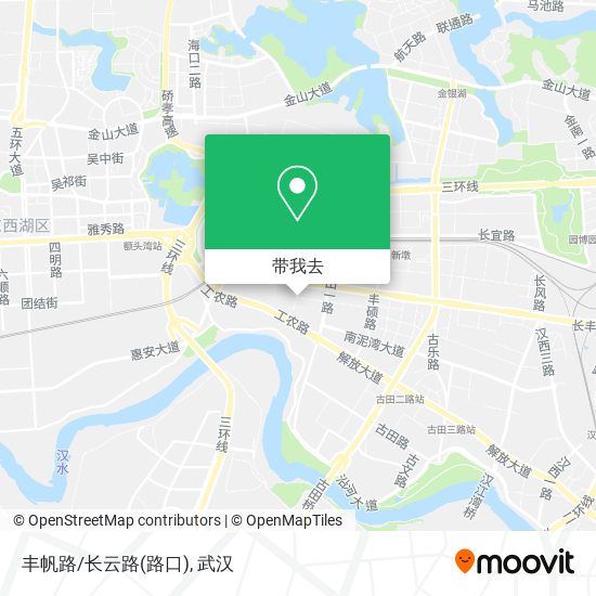 丰帆路/长云路(路口)地图