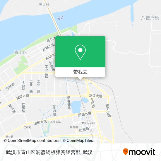 武汉市青山区润霞钢板弹簧经营部地图