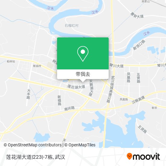 莲花湖大道|223|-7栋地图