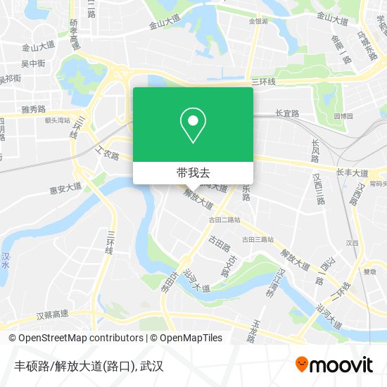 丰硕路/解放大道(路口)地图