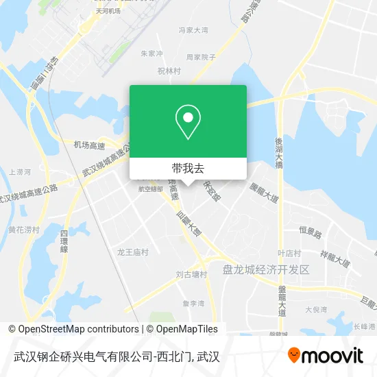 武汉钢企硚兴电气有限公司-西北门地图