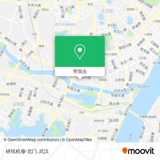 硚纸机修-北门地图
