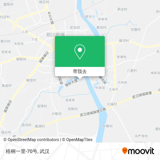 梧桐一里-70号地图