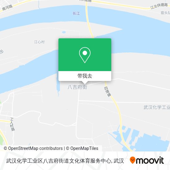 武汉化学工业区八吉府街道文化体育服务中心地图