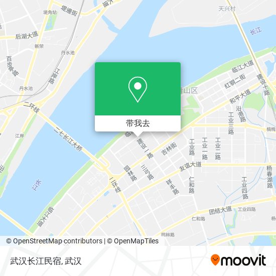 武汉长江民宿地图