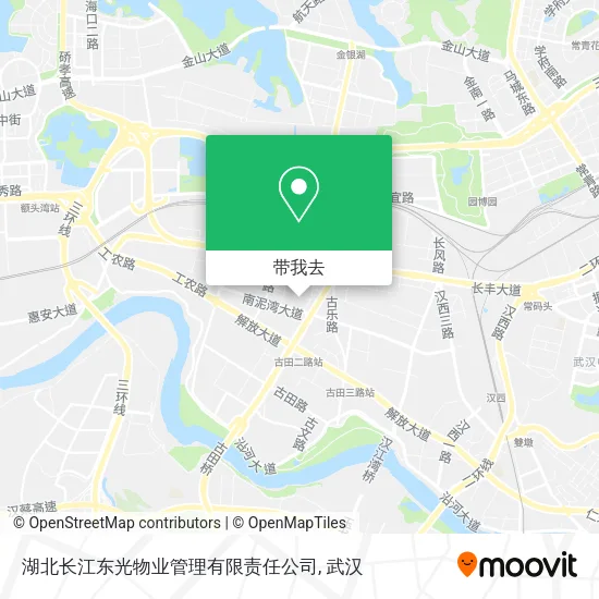 湖北长江东光物业管理有限责任公司地图