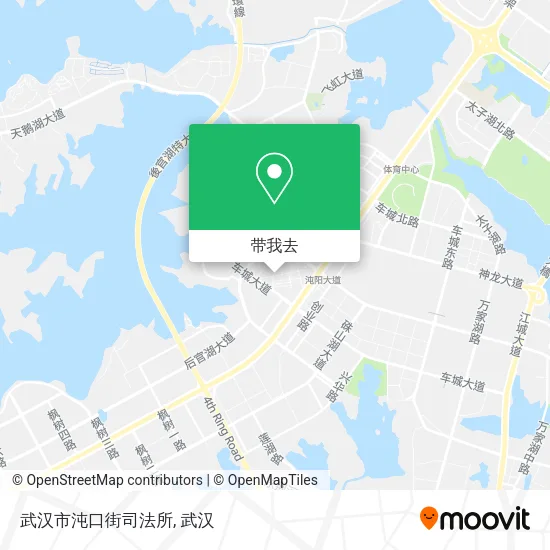 武汉市沌口街司法所地图