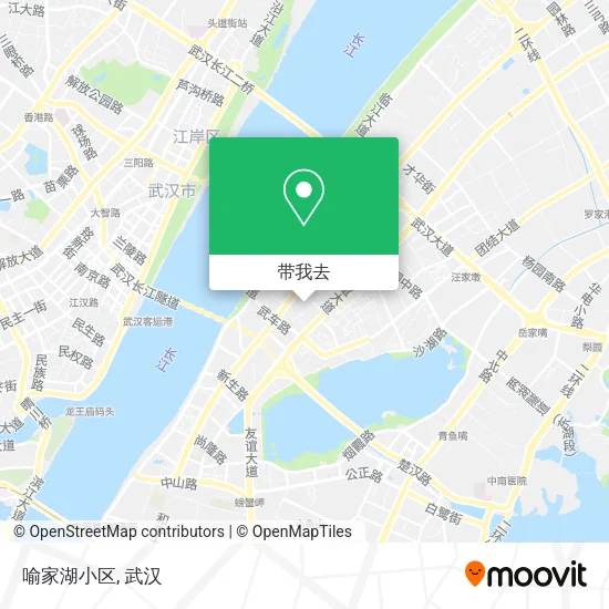 喻家湖小区地图