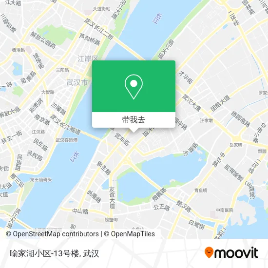 喻家湖小区-13号楼地图