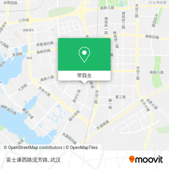 富士康西路流芳路地图