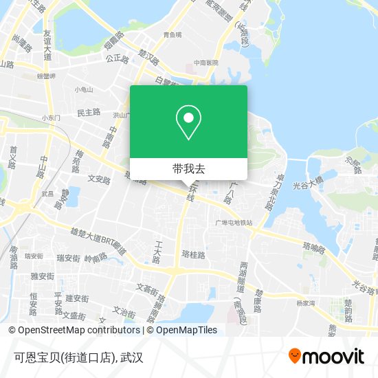 可恩宝贝(街道口店)地图