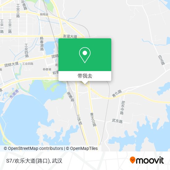 S7/欢乐大道(路口)地图