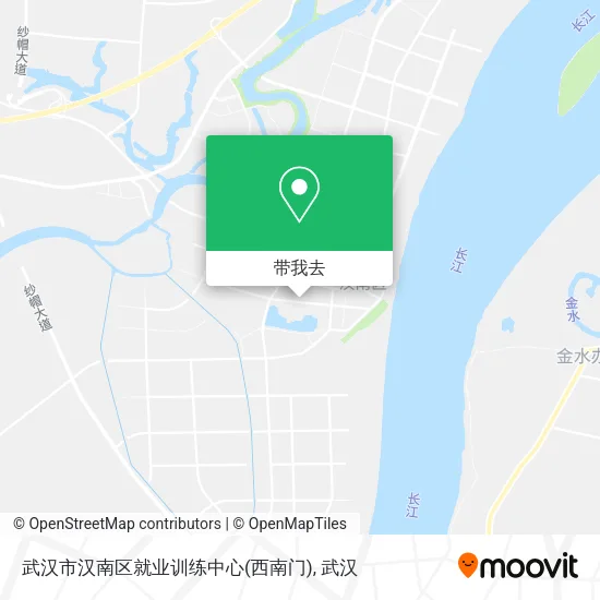 武汉市汉南区就业训练中心(西南门)地图