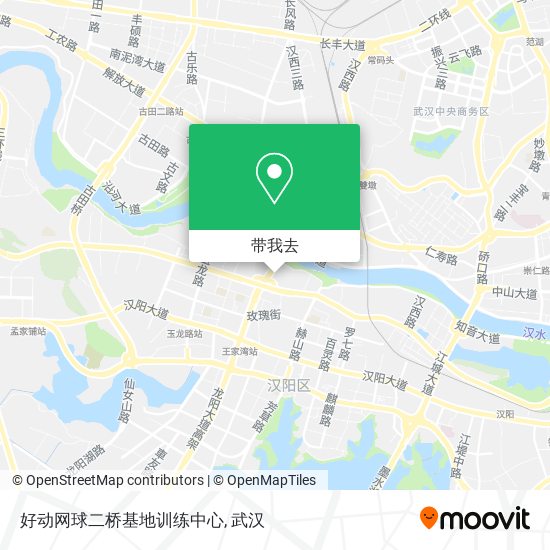 好动网球二桥基地训练中心地图