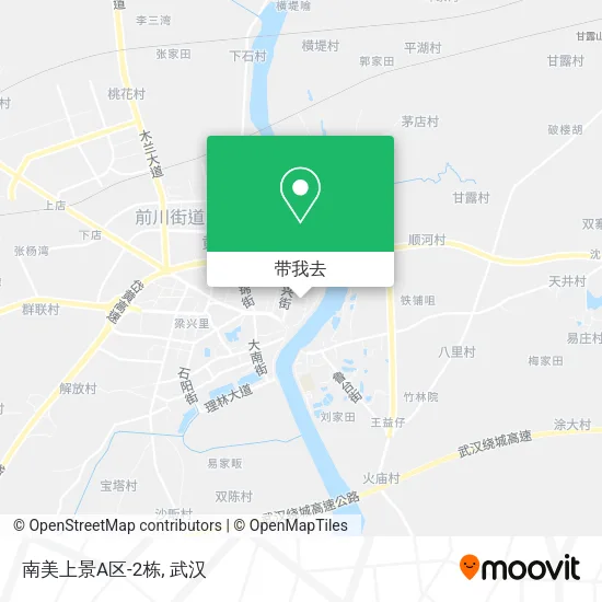 南美上景A区-2栋地图