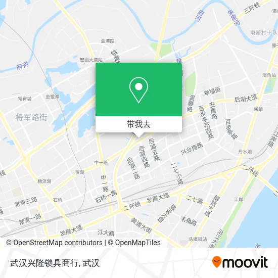 武汉兴隆锁具商行地图