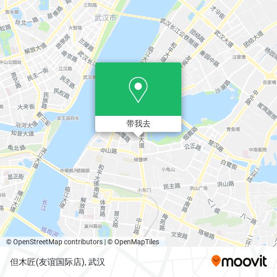 但木匠(友谊国际店)地图