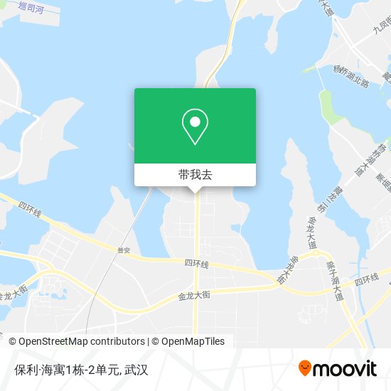 保利·海寓1栋-2单元地图