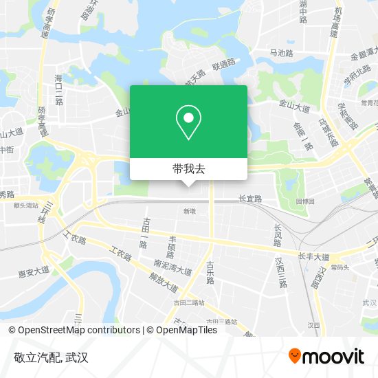 敬立汽配地图