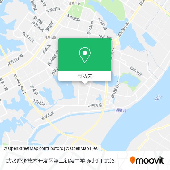武汉经济技术开发区第二初级中学-东北门地图