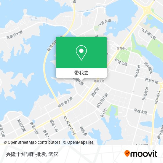 兴隆干鲜调料批发地图
