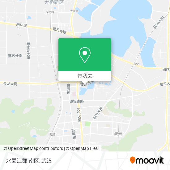 水墨江郡-南区地图