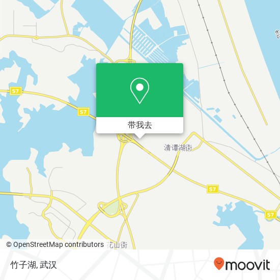竹子湖地图