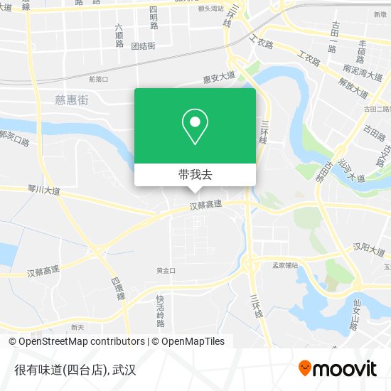 很有味道(四台店)地图
